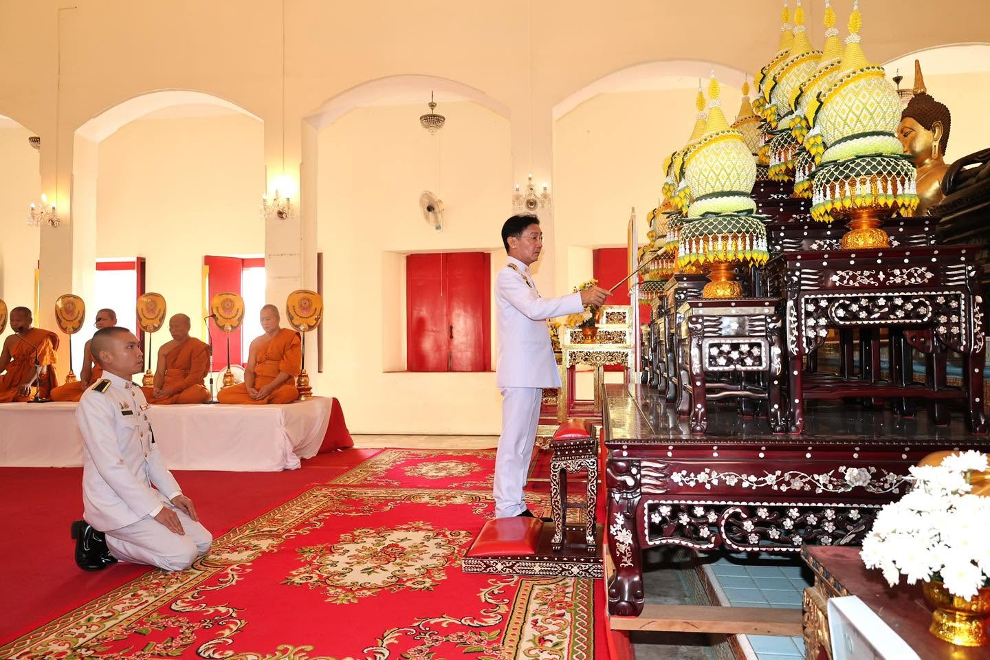title - ส.ป.ก.ยโสธร ร่วมพิธีเจริญพระพุทธมนต์และทำบุญตักบาตรถวายพระกุศล เนื่องในโอกาสฉลองพระชนมายุ 99 พรรษา  สมเด็จพระอริยวงศาคตญาณ สมเด็จพระสังฆราช สกลมหาสังฆปริณายก